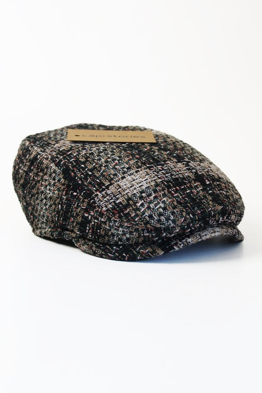 Kahverengi Ekoseli Kasket