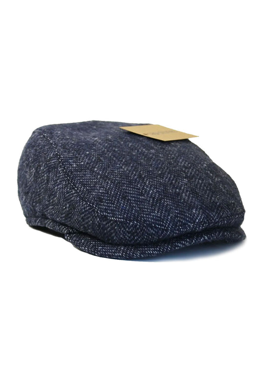 Lacivert Pamuk Yün Kasket